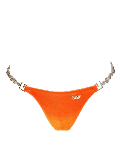 Belle Skimpy Bottom - Orange - Regina's Desire Swimwear