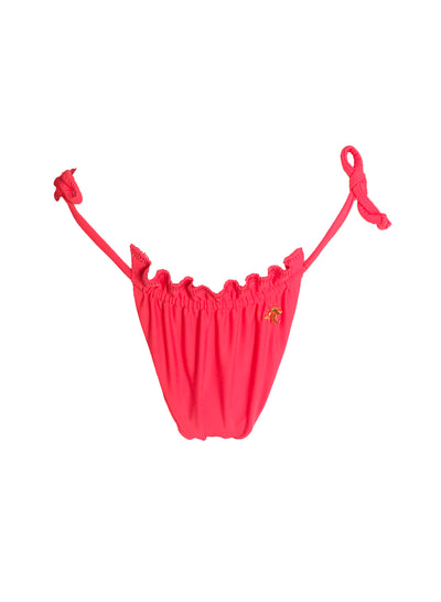 Candy Thong Bottom - Coral - Regina's Desire Swimwear